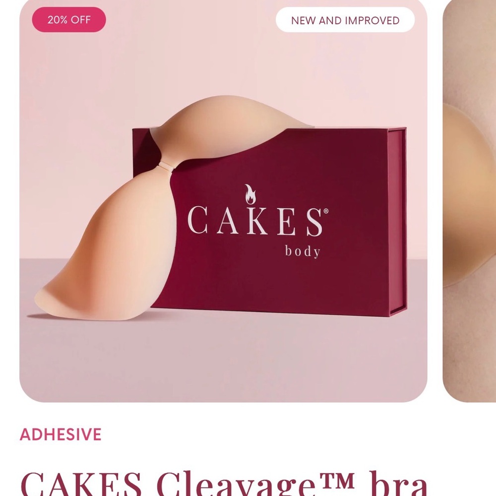 CAKES Cleavage bra